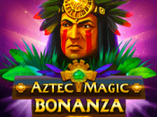 Aztec Magic Bonanza slot oyununun loqosu - Pinco Casino Azərbaycan