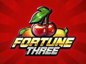 Fortune Three slot oyununun loqosu - Pinco Casino Azərbaycan